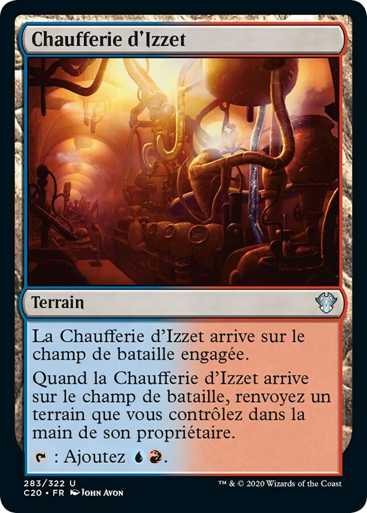 Chaufferie d'Izzet — Commander 2020 — Magic: The Gathering
