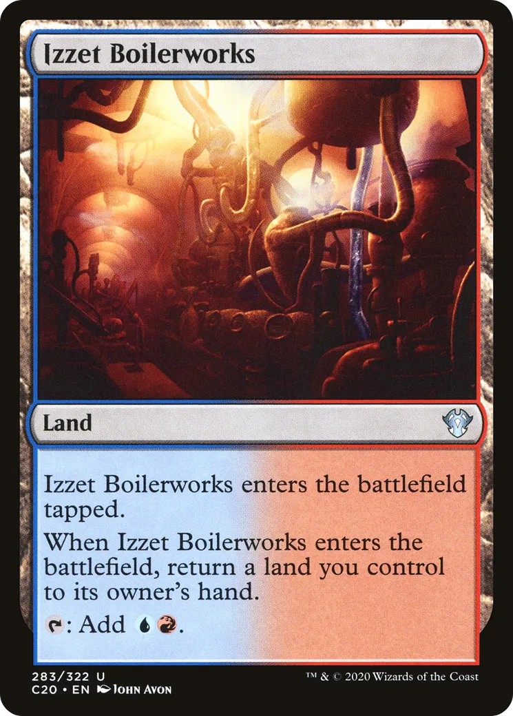 Izzet Boilerworks — Commander 2020 — Magic: The Gathering