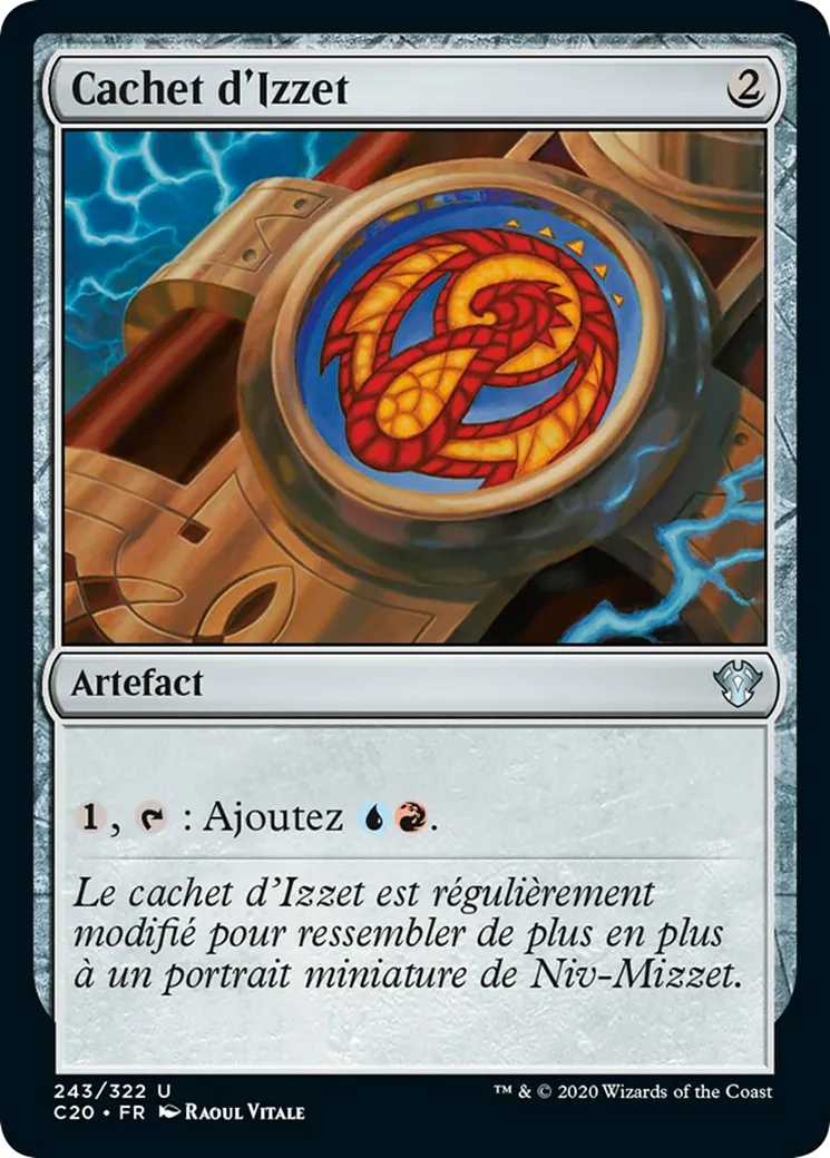 Cachet d'Izzet — Commander 2020 — Magic: The Gathering