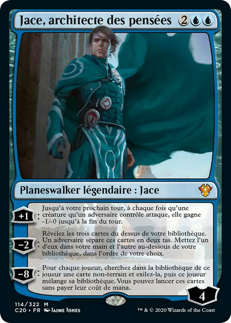 Jace, architecte des pensées — Commander 2020 — Magic: The Gathering
