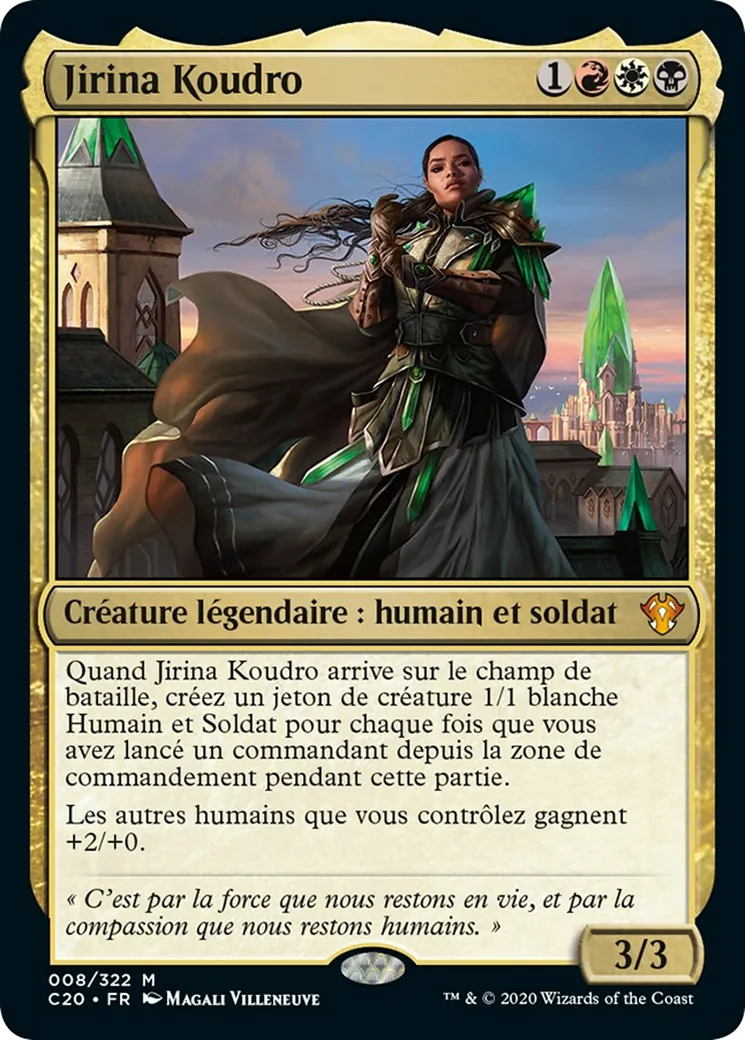Jirina Koudro — Commander 2020 — Magic: The Gathering