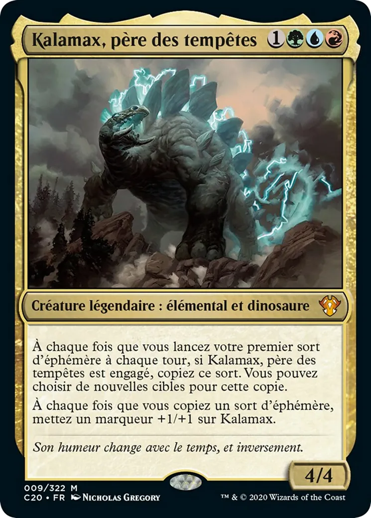 Kalamax, père des tempêtes — Commander 2020 — Magic: The Gathering