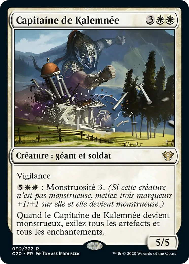 Capitaine de Kalemnée — Commander 2020 — Magic: The Gathering