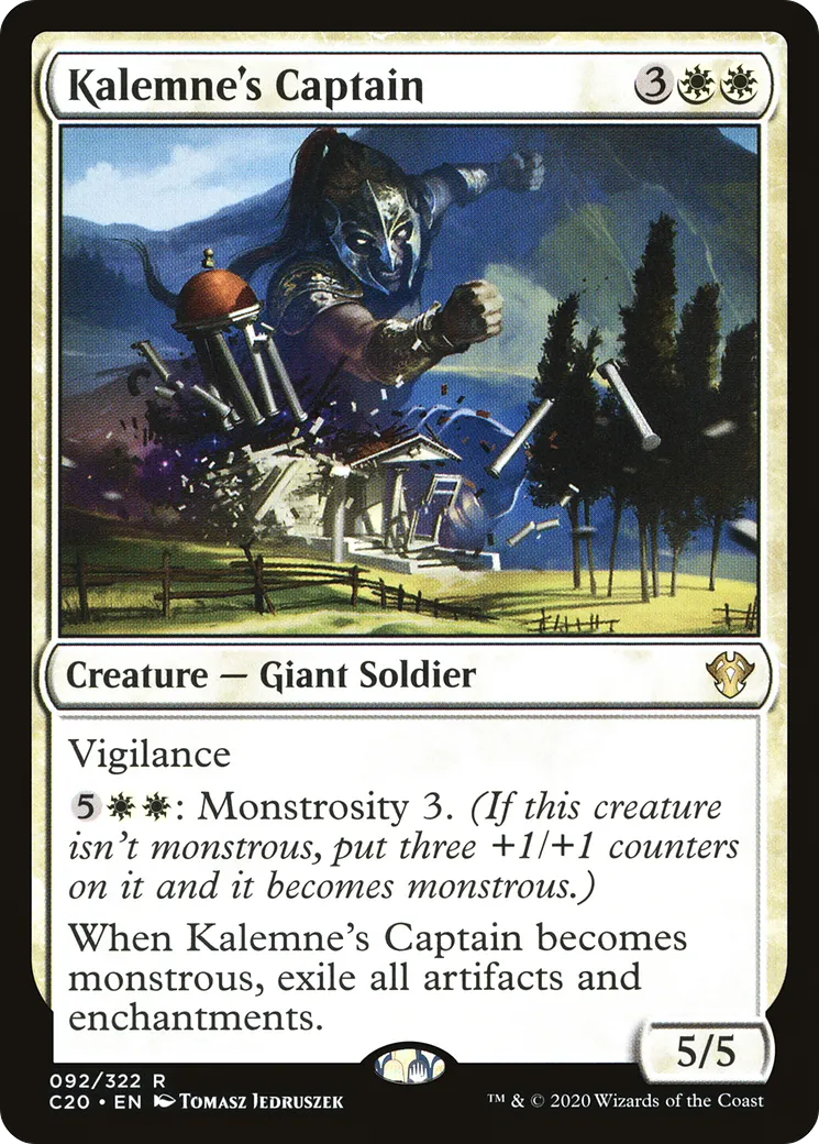 Kalemne's Captain — Commander 2020 — Magic: The Gathering