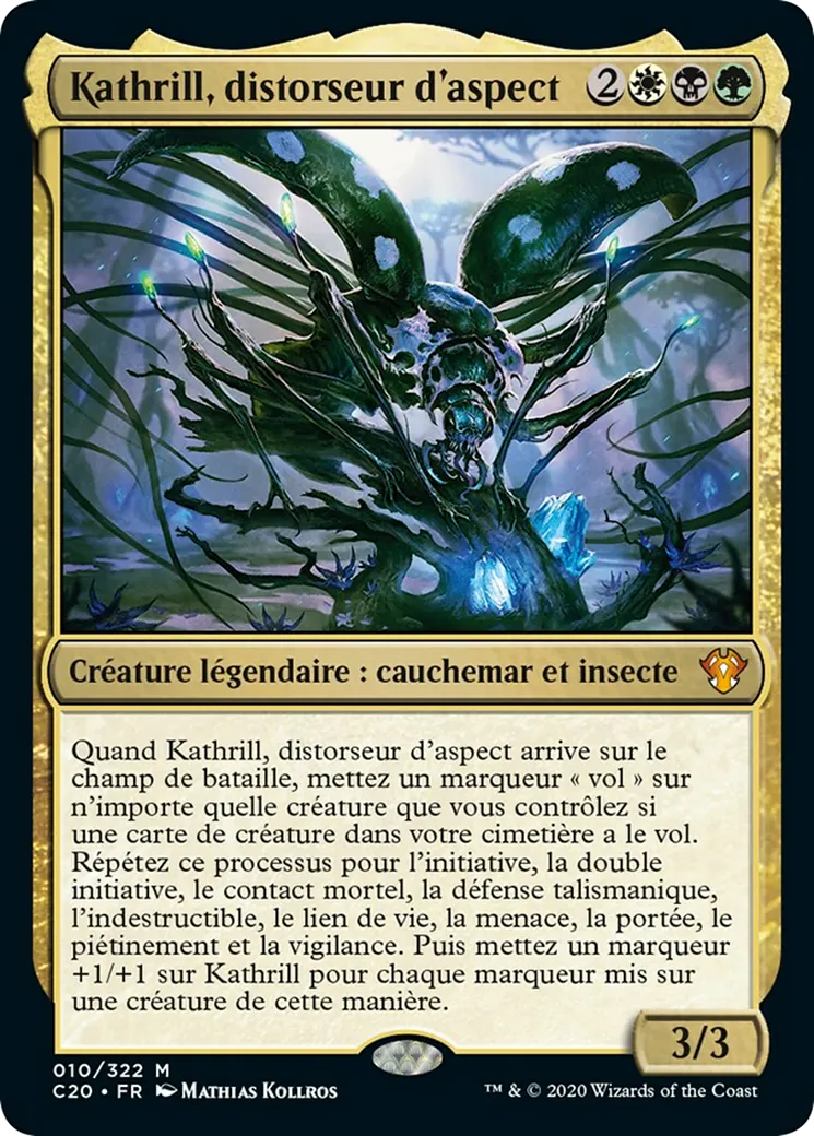 Kathrill, distorseur d'aspect — Commander 2020 — Magic: The Gathering