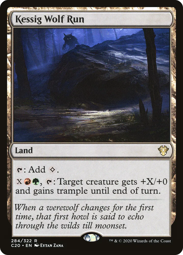 Kessig Wolf Run — Commander 2020 — Magic: The Gathering