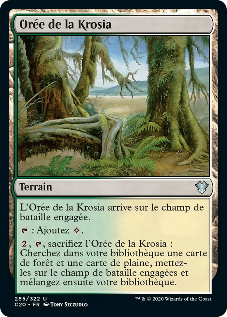Orée de la Krosia — Commander 2020 — Magic: The Gathering
