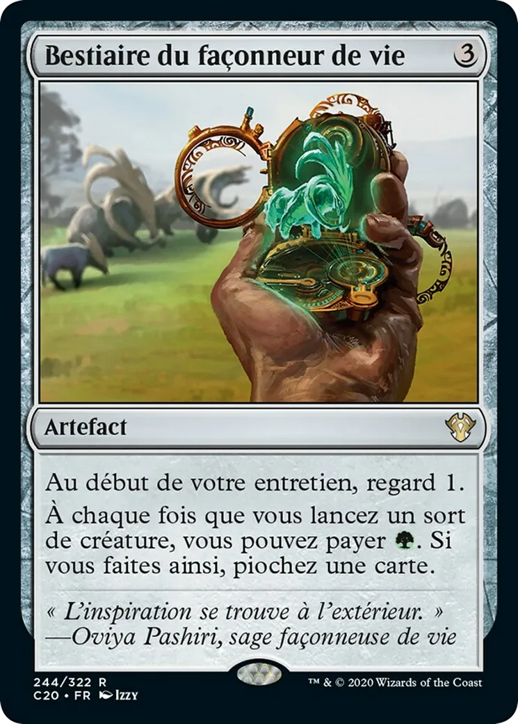 Bestiaire du façonneur de vie — Commander 2020 — Magic: The Gathering