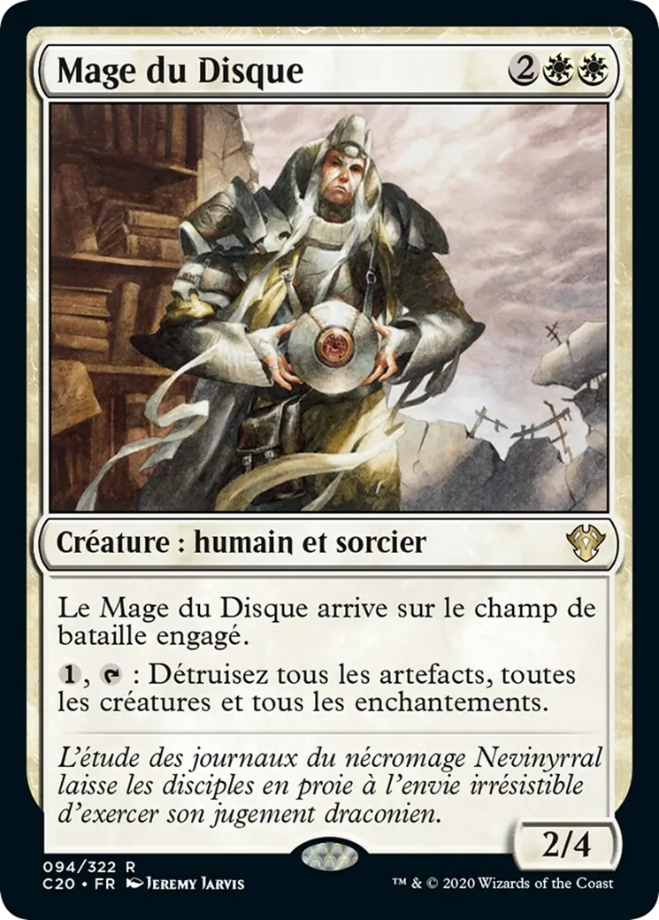 Mage du Disque — Commander 2020 — Magic: The Gathering