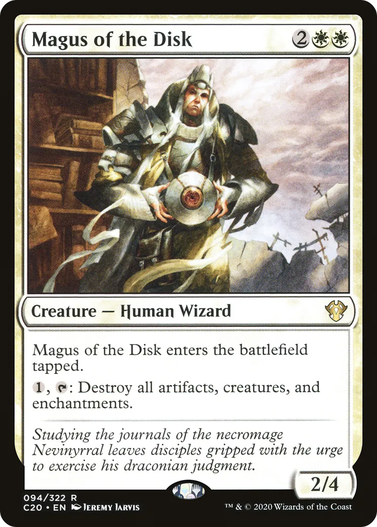 Mage du Disque — Commander 2020 — Magic: The Gathering