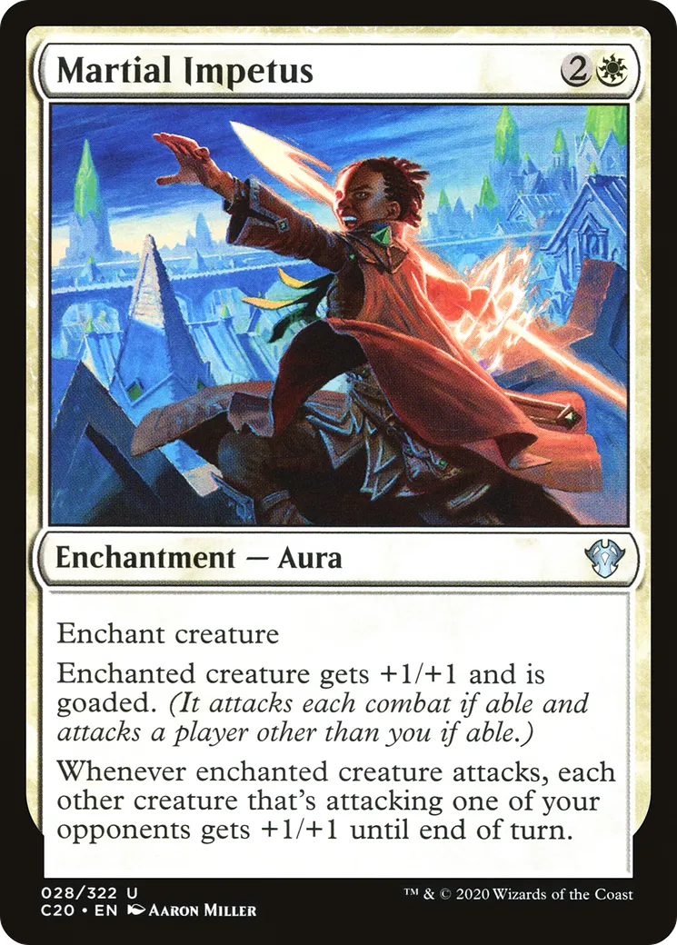 Martial Impetus — Commander 2020 — Magic: The Gathering