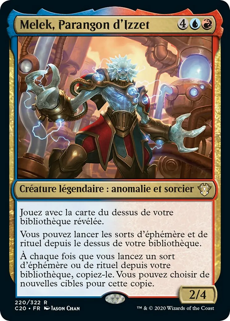 Melek, Parangon d'Izzet — Commander 2020 — Magic: The Gathering