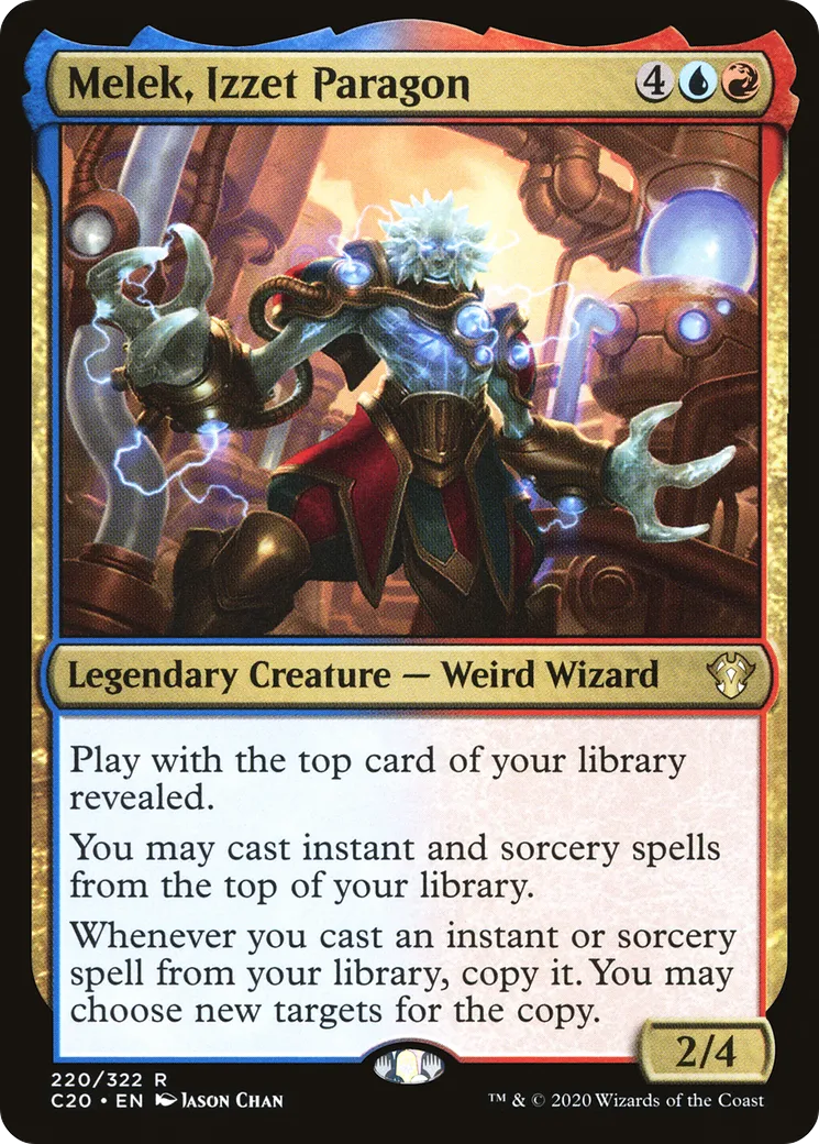 Melek, Izzet Paragon — Commander 2020 — Magic: The Gathering