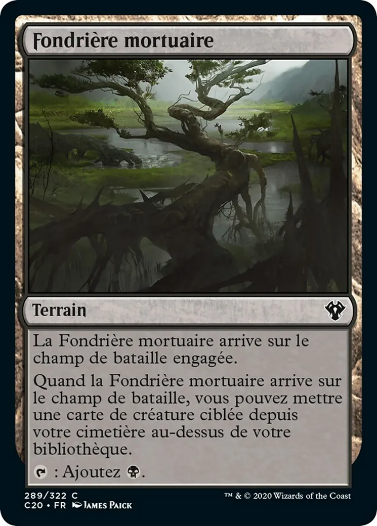 Fondrière mortuaire — Commander 2020 — Magic: The Gathering