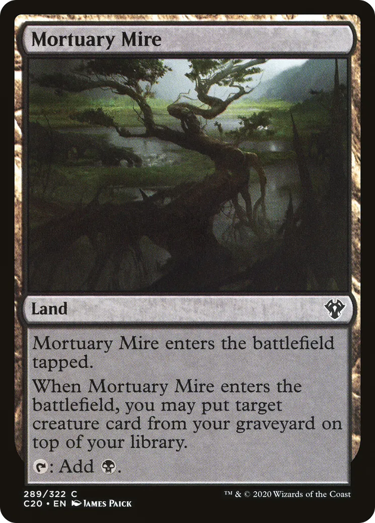 Mortuary Mire — Commander 2020 — Magic: The Gathering