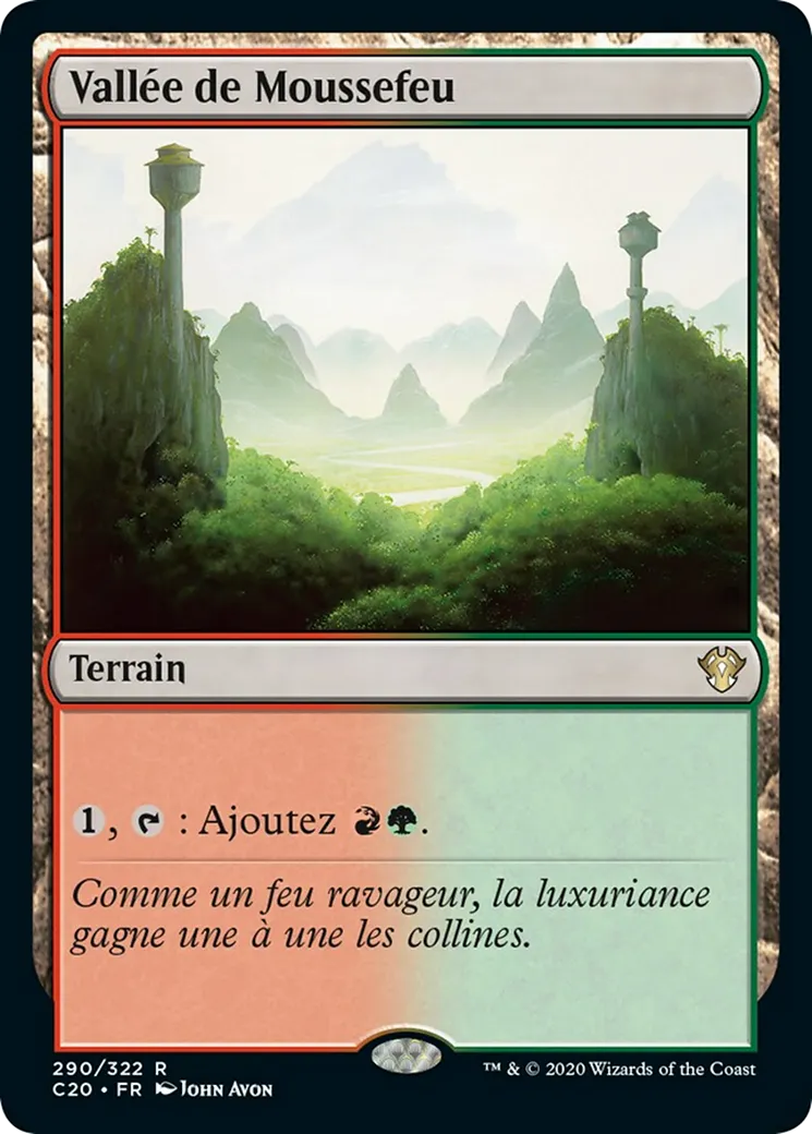 Vallée de Moussefeu — Commander 2020 — Magic: The Gathering