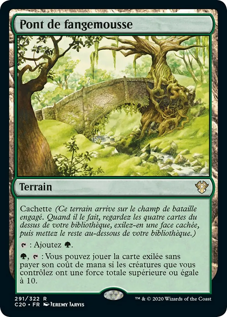 Pont de fangemousse — Commander 2020 — Magic: The Gathering