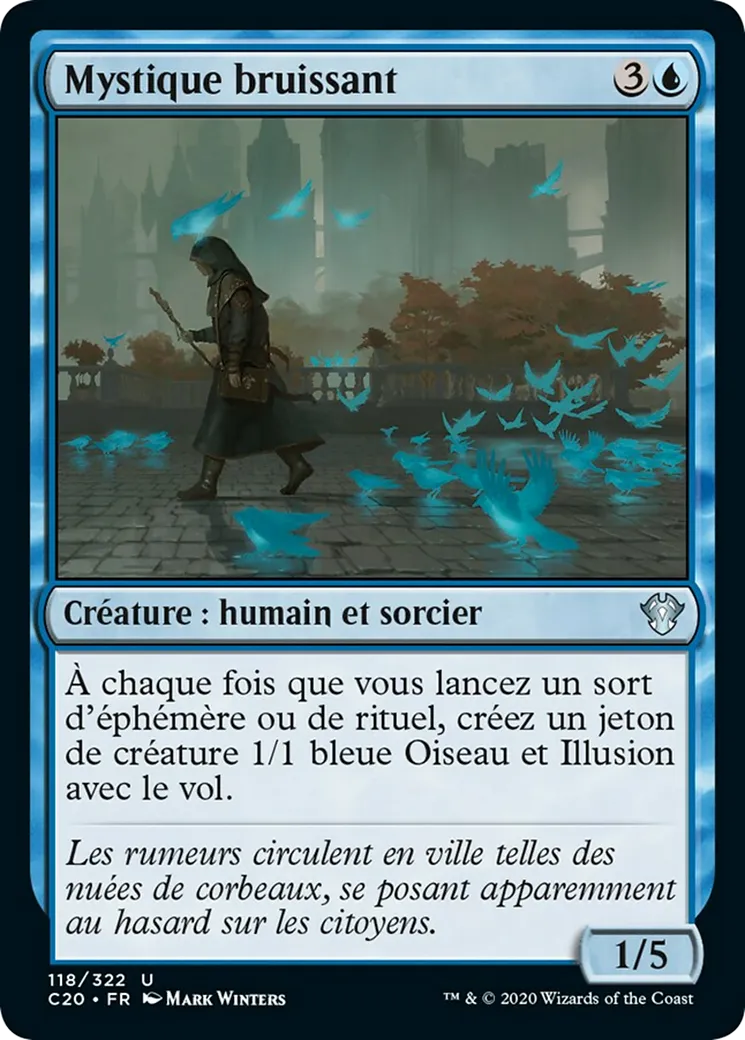 Mystique bruissant — Commander 2020 — Magic: The Gathering