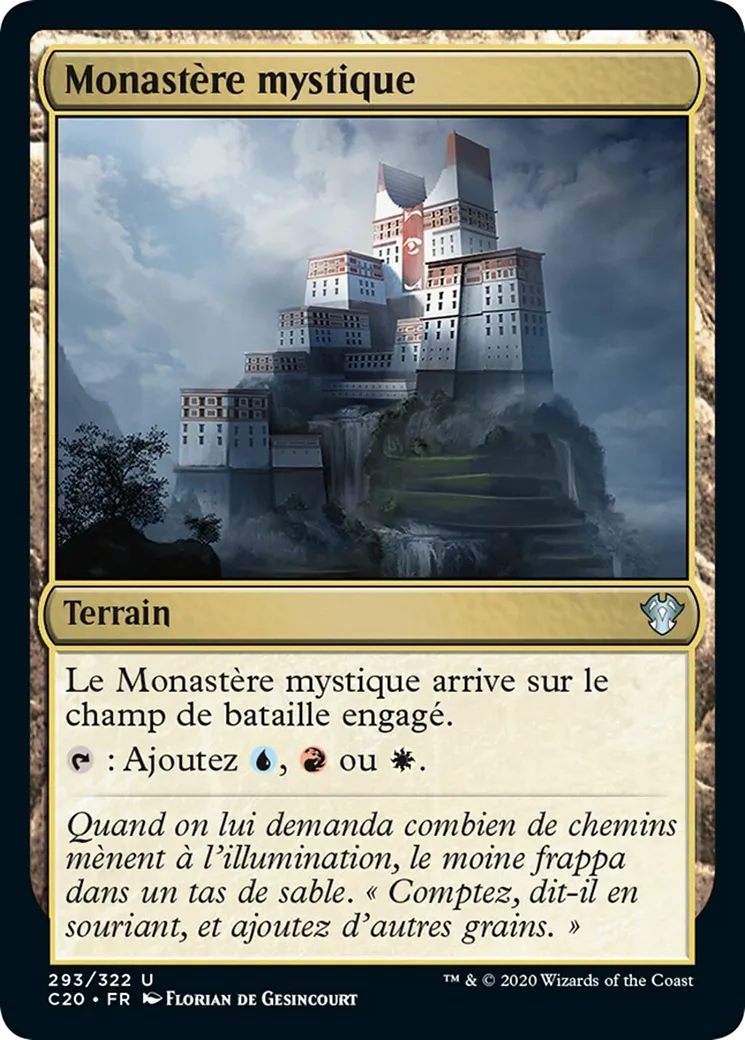 Monastère mystique — Commander 2020 — Magic: The Gathering