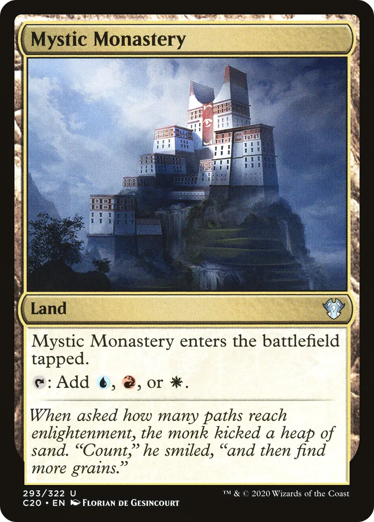 Mystic Monastery — Commander 2020 — Magic: The Gathering