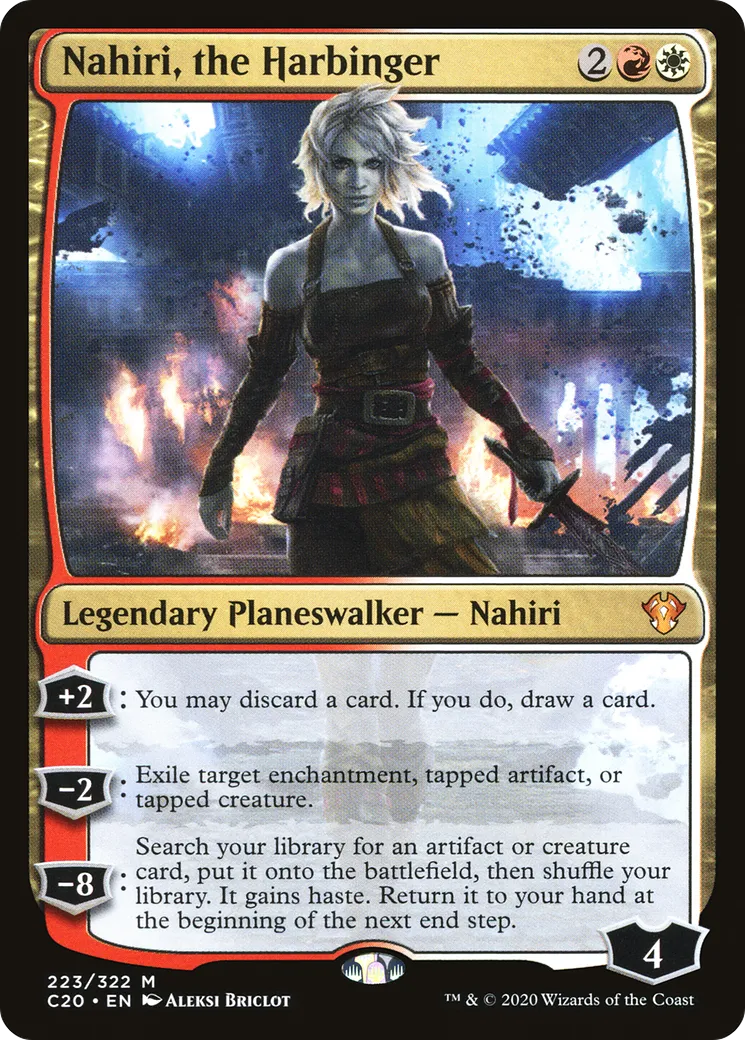 Nahiri, l'annonciatrice — Commander 2020 — Magic: The Gathering
