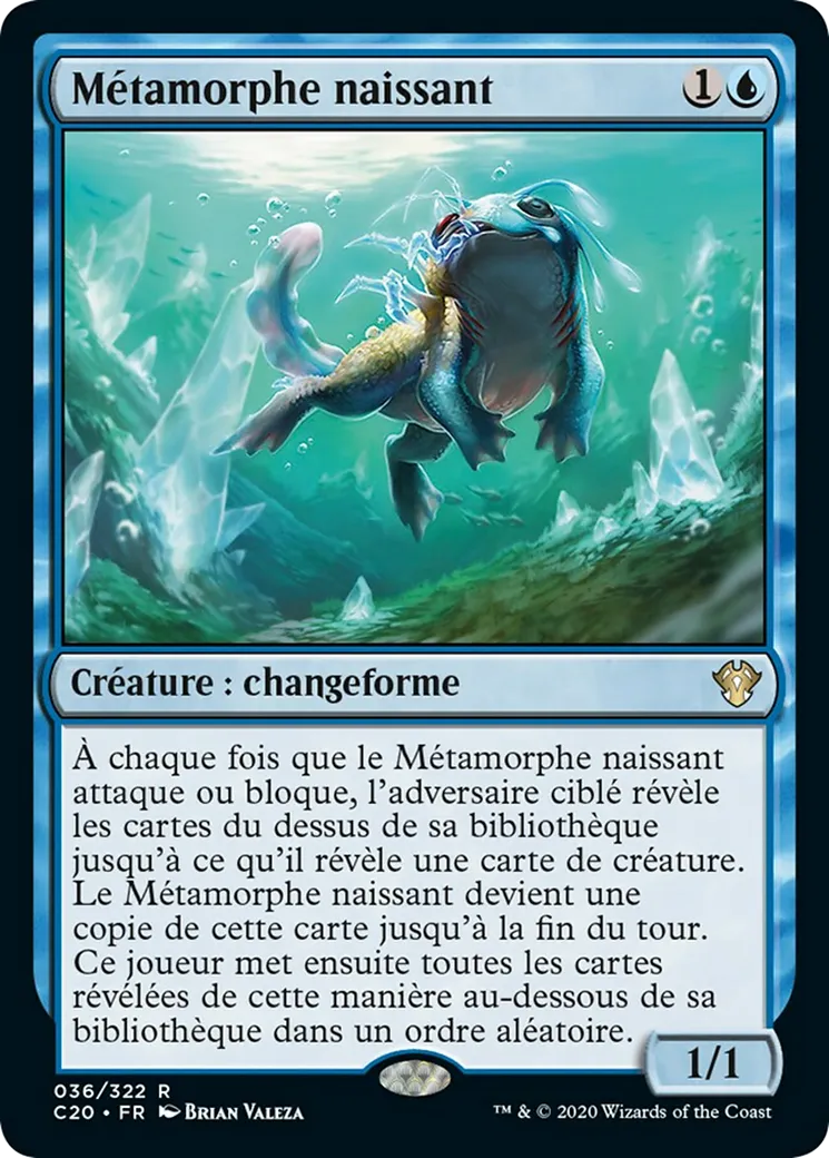 Métamorphe naissant — Commander 2020 — Magic: The Gathering