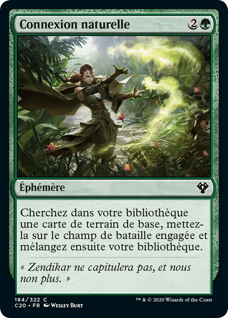 Connexion naturelle — Commander 2020 — Magic: The Gathering