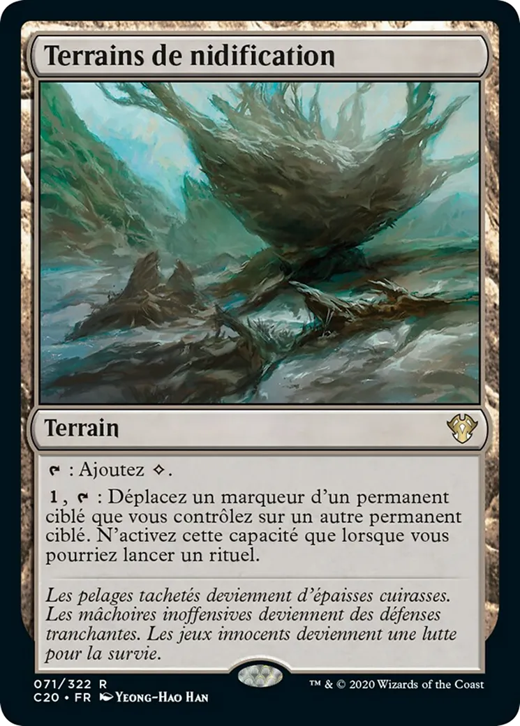 Terrains de nidification — Commander 2020 — Magic: The Gathering