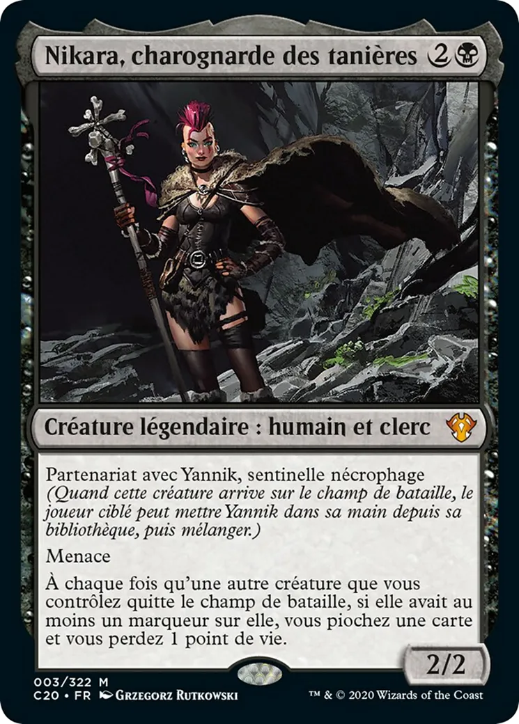 Nikara, charognarde des tanières — Commander 2020 — Magic: The Gathering