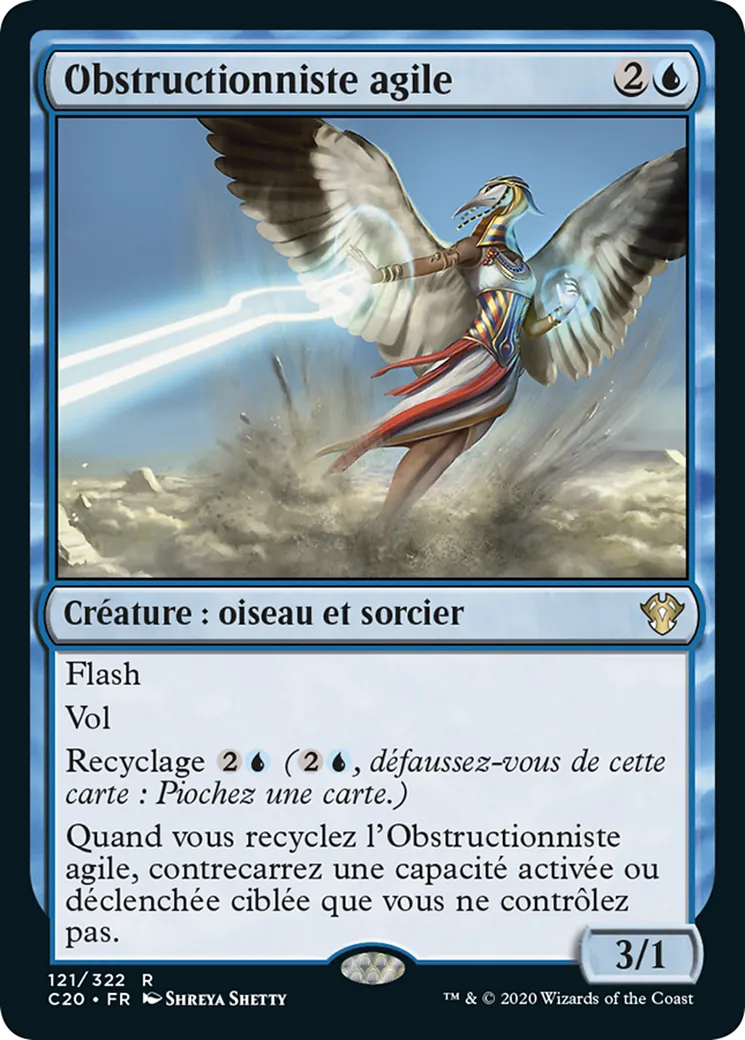Obstructionniste agile — Commander 2020 — Magic: The Gathering