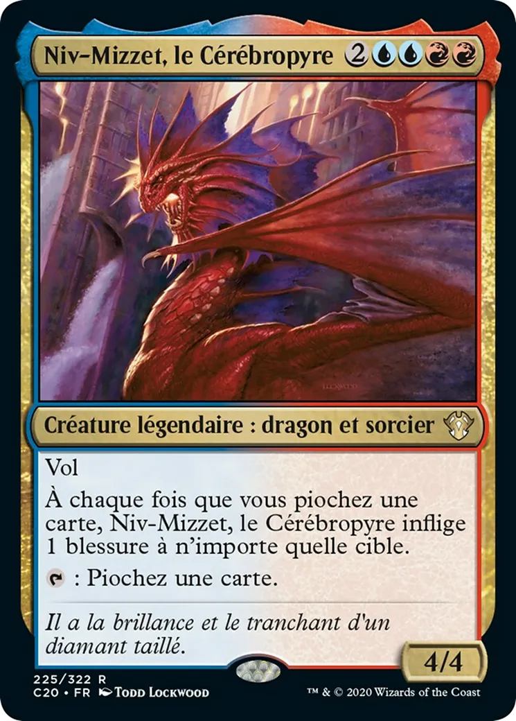Niv-Mizzet, le Cérébropyre — Commander 2020 — Magic: The Gathering