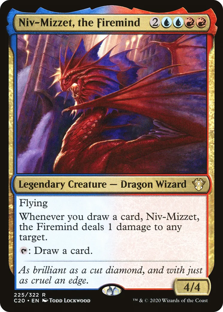 Niv-Mizzet, the Firemind — Commander 2020 — Magic: The Gathering