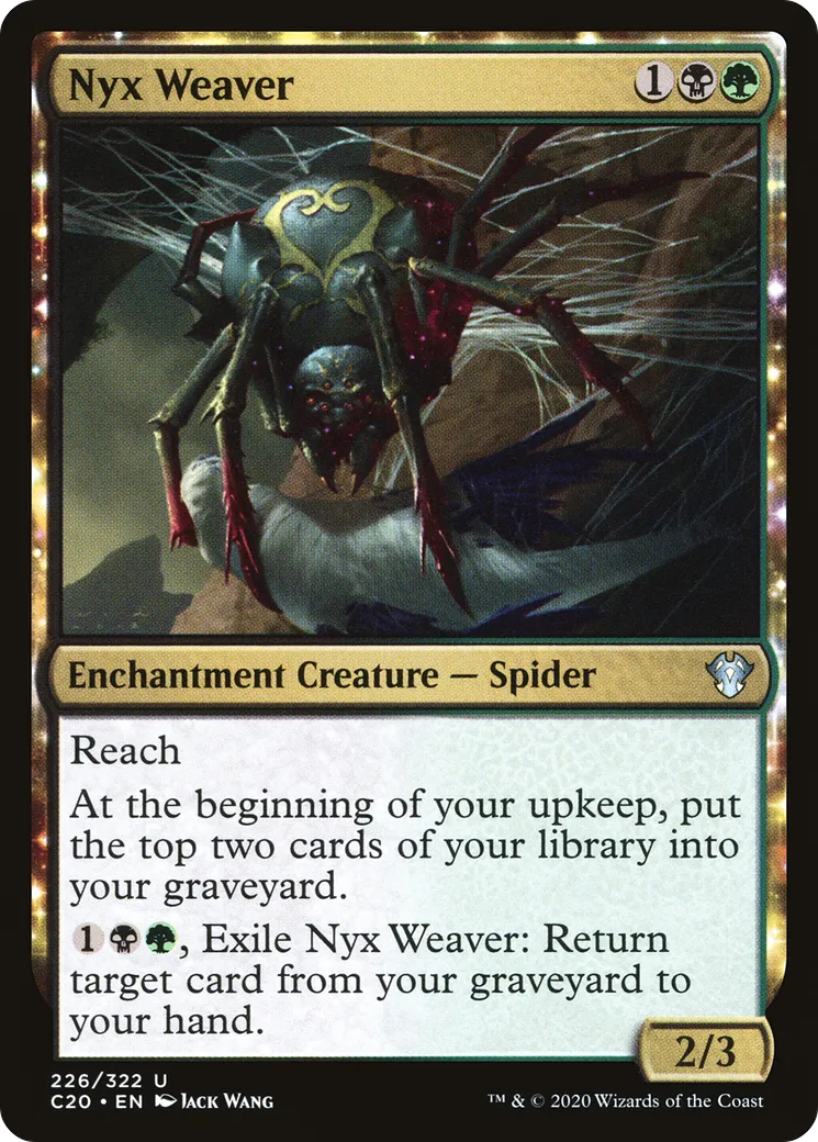 Nyx Weaver — Commander 2020 — Magic: The Gathering