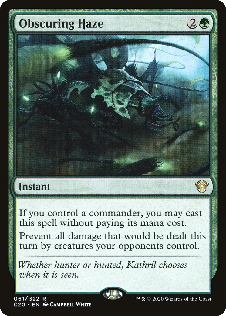 Obscuring Haze — Commander 2020 — Magic: The Gathering