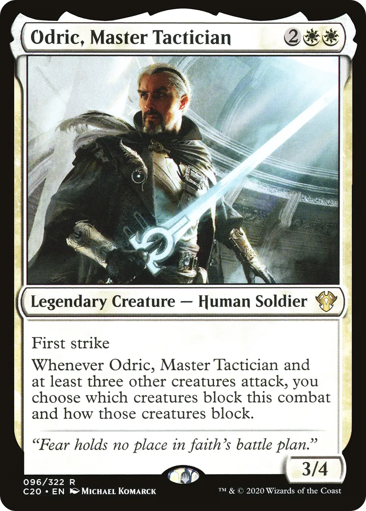 Odric, maître tacticien — Commander 2020 — Magic: The Gathering