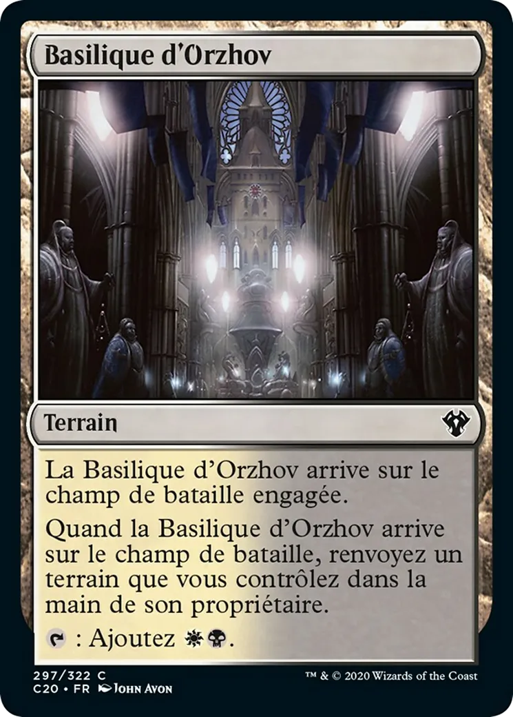 Basilique d'Orzhov — Commander 2020 — Magic: The Gathering