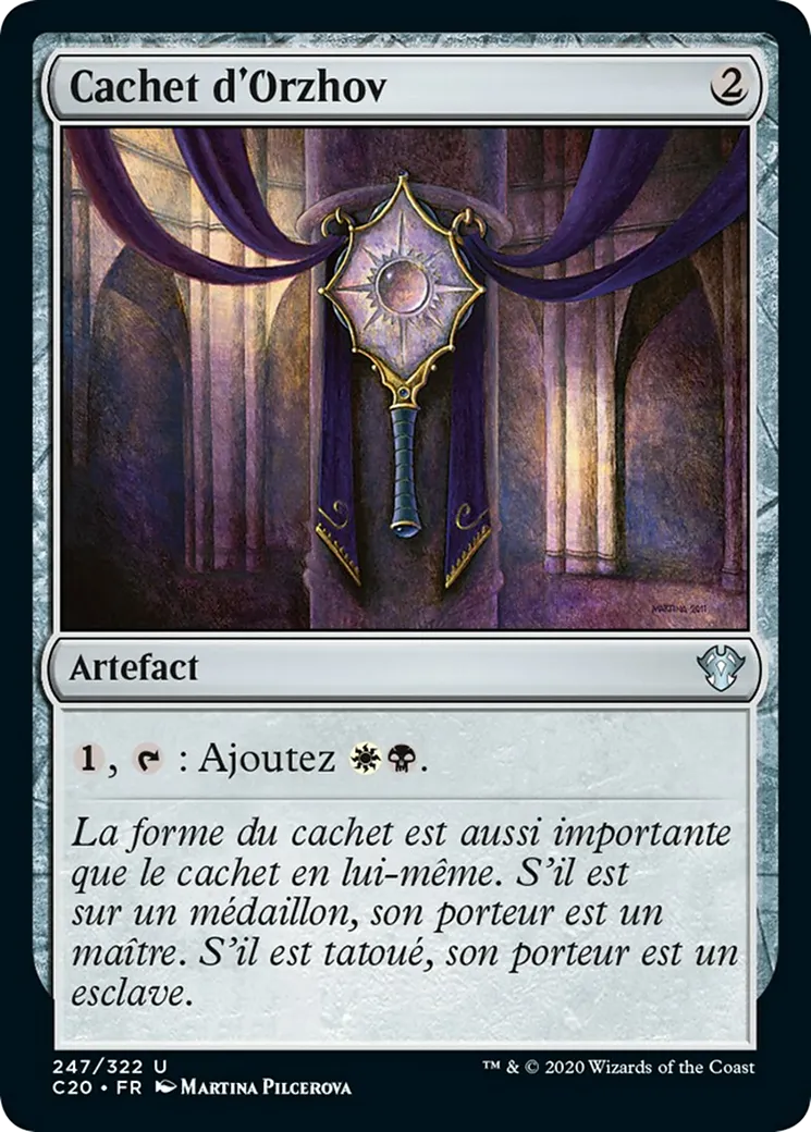 Cachet d'Orzhov — Commander 2020 — Magic: The Gathering