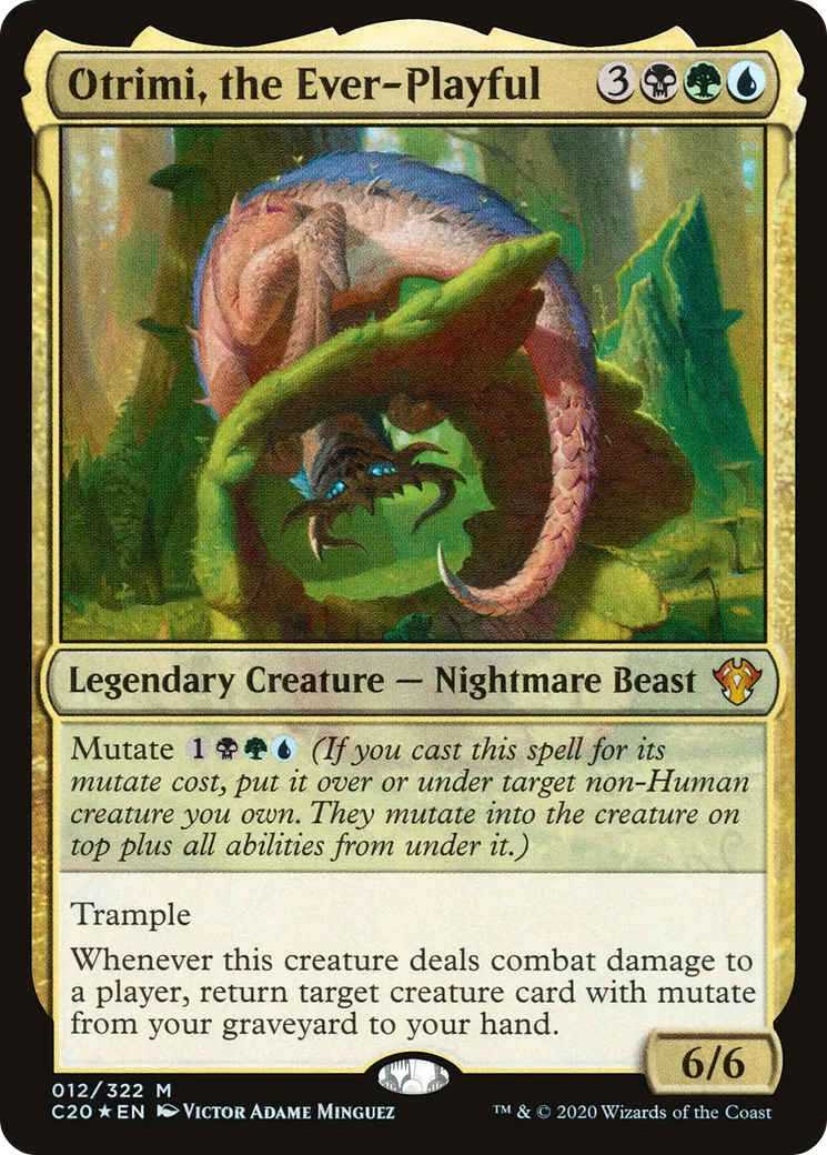 Otrimi, the Ever-Playful — Commander 2020 — Magic: The Gathering