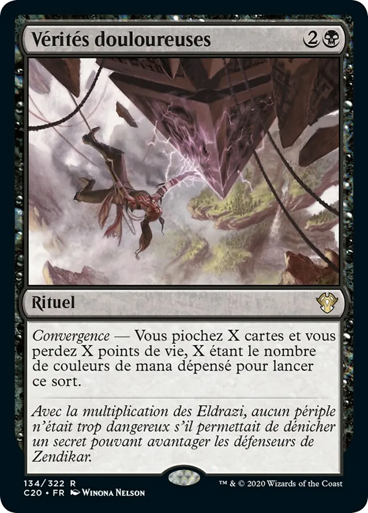 Vérités douloureuses — Commander 2020 — Magic: The Gathering