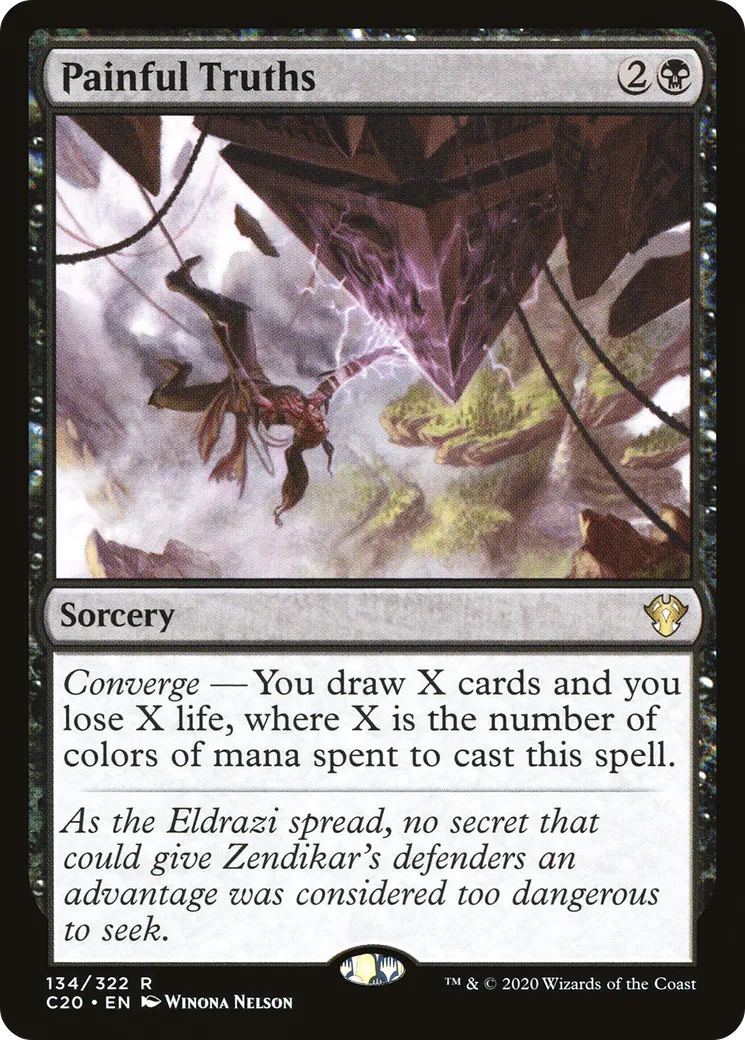 Painful Truths — Commander 2020 — Magic: The Gathering