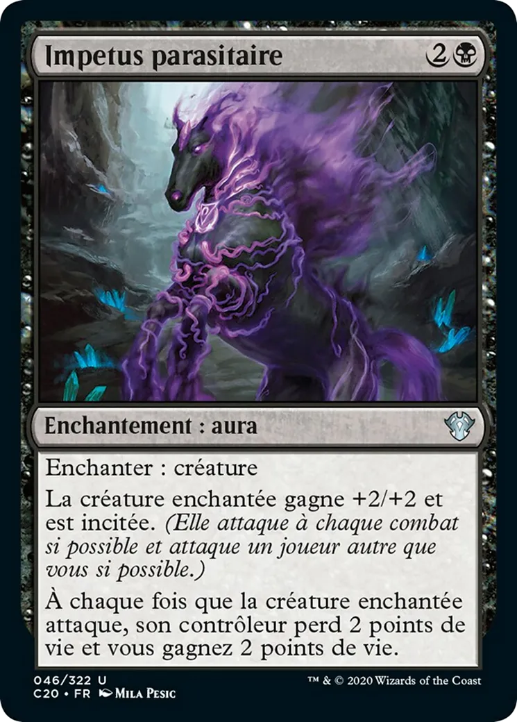 Impetus parasitaire — Commander 2020 — Magic: The Gathering