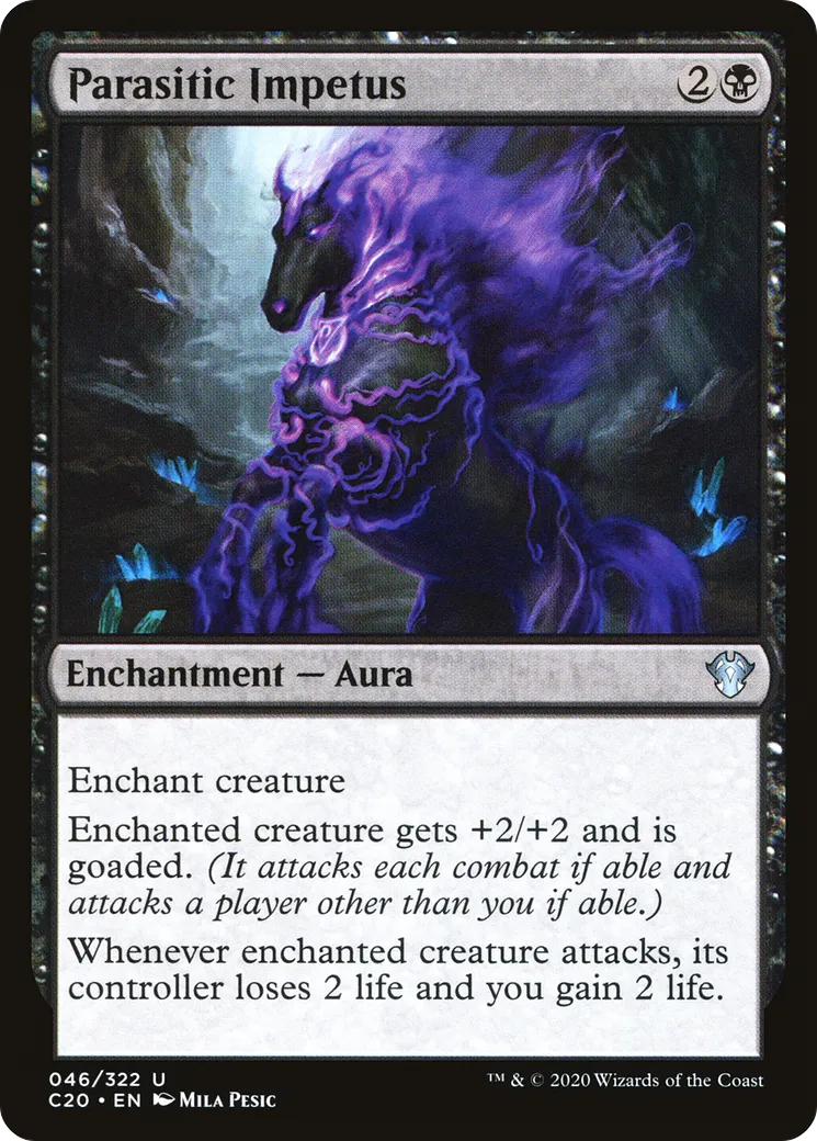 Impetus parasitaire — Commander 2020 — Magic: The Gathering