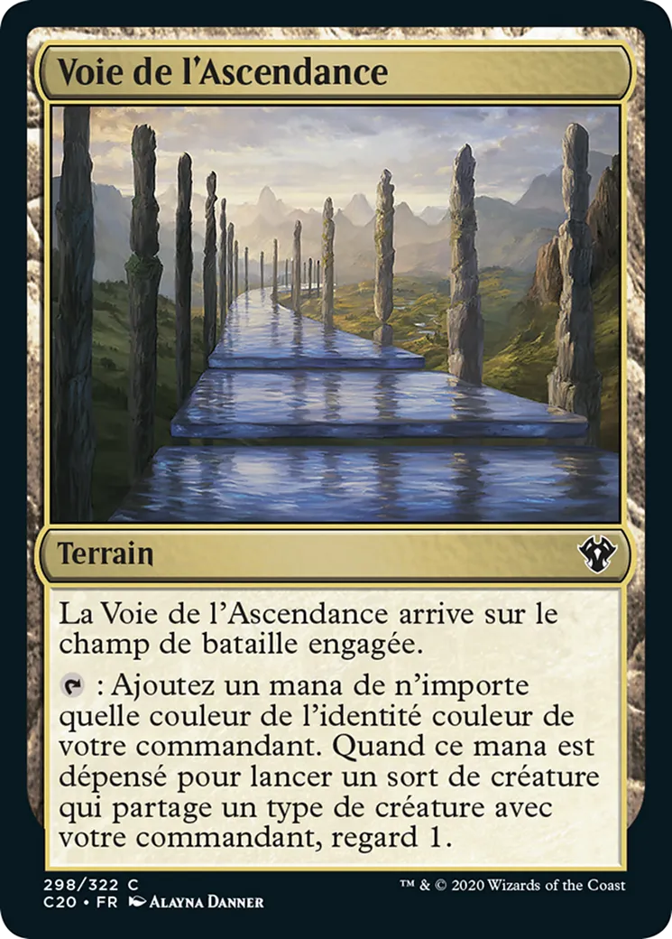 Voie de l'Ascendance — Commander 2020 — Magic: The Gathering