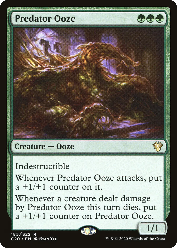 Predator Ooze — Commander 2020 — Magic: The Gathering