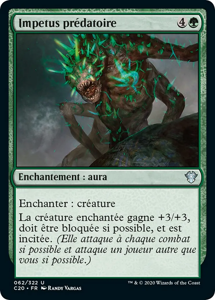 Impetus prédatoire — Commander 2020 — Magic: The Gathering