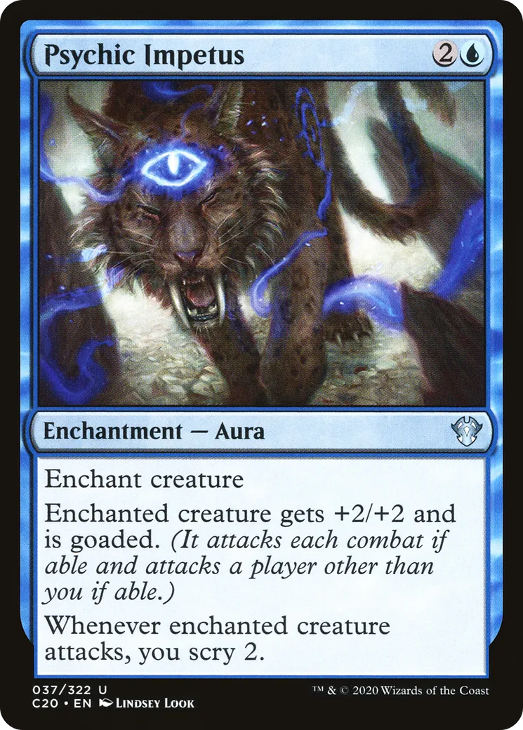 Impetus psychique — Commander 2020 — Magic: The Gathering