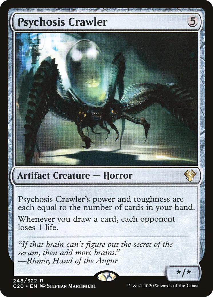 Psychosis Crawler — Commander 2020 — Magic: The Gathering