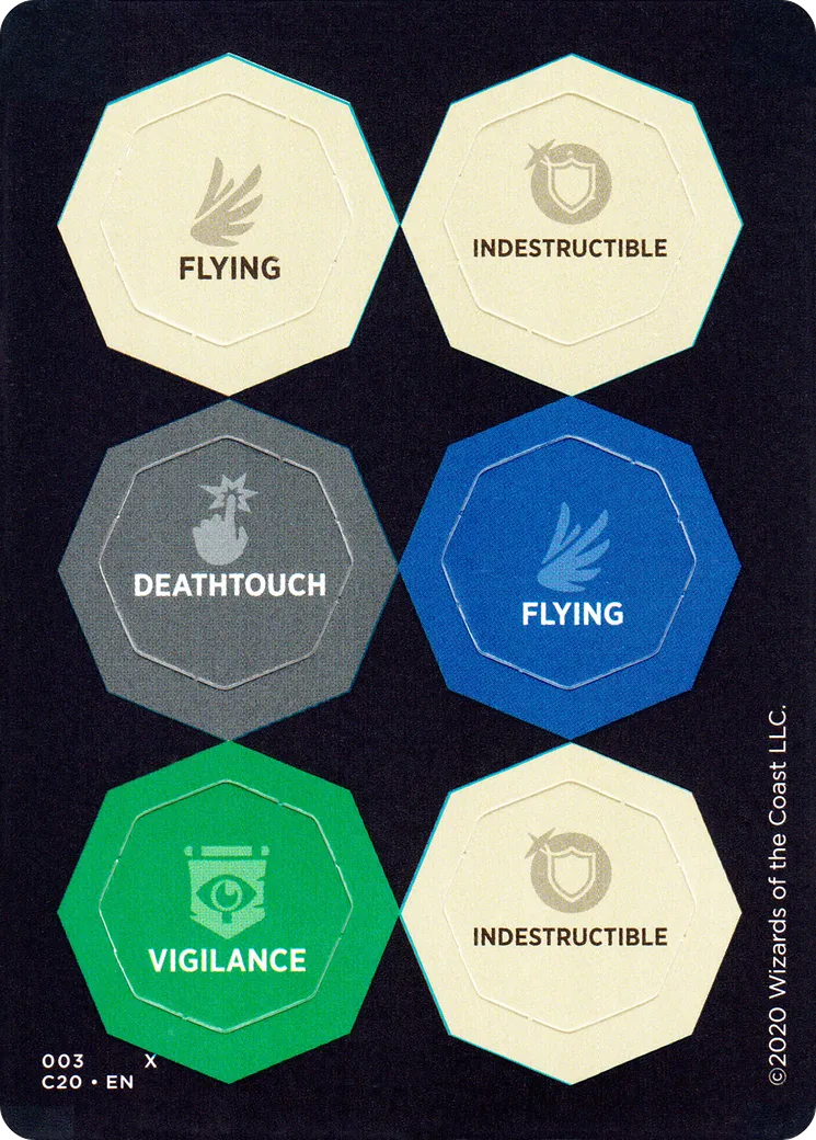 Punchcard — Commander 2020 — Magic: The Gathering