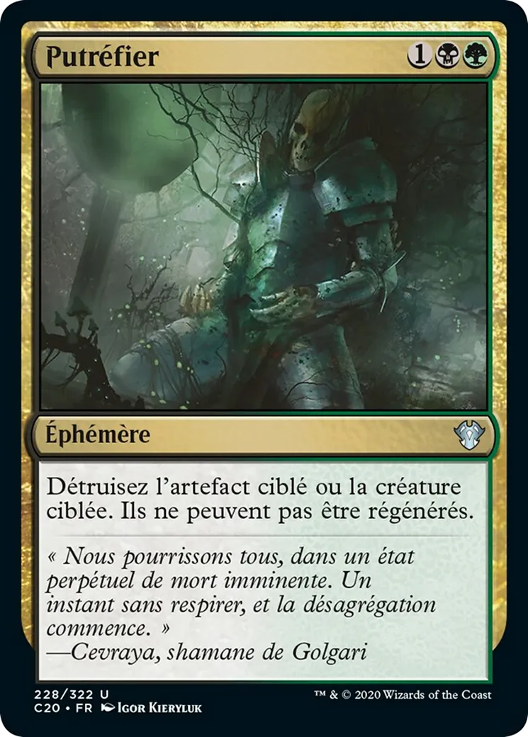 Putréfier — Commander 2020 — Magic: The Gathering
