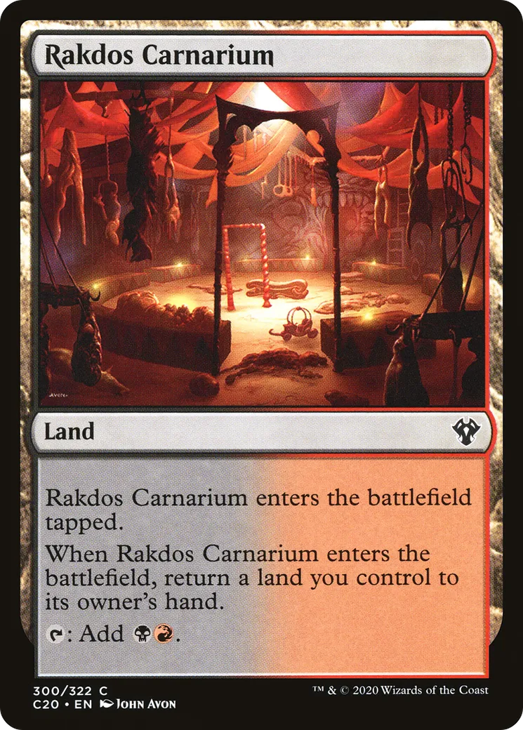 Rakdos Carnarium — Commander 2020 — Magic: The Gathering